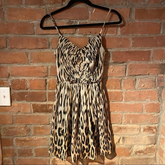 Leopard Mini Dress - Picture 1 of 2
